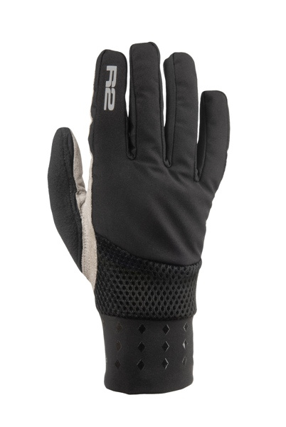 Unisex zateplené rukavice R2 Bond černé Velikost: L