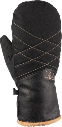 Lyžařské rukavice RELAX Frosen černé Velikost: L