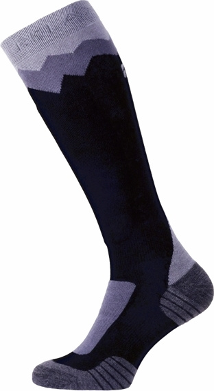 Unisex lyžařské ponožky RELAX Mountain černé Velikost: XL