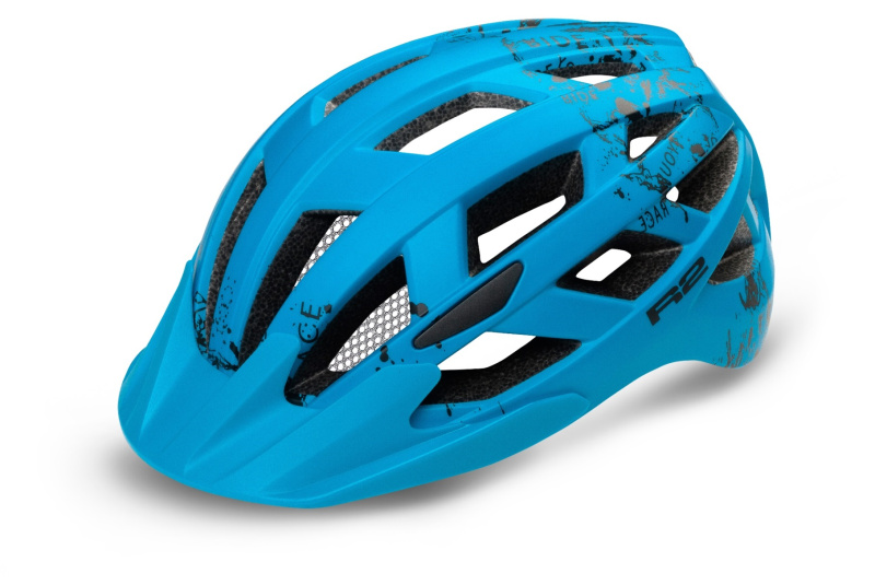 Dětská cyklistická helma R2 Lumen modrá Velikost: S