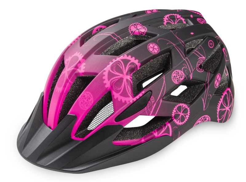 Dětská cyklistická helma R2 Lumen Junior růžová Velikost: S
