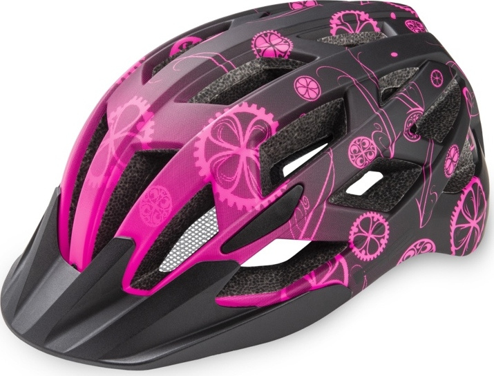 Dětská cyklistická helma R2 Lumen Junior růžová Velikost: S