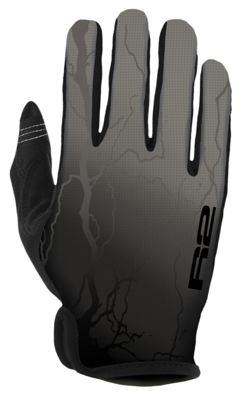 Cyklistické rukavice R2 Flash černé Velikost: M