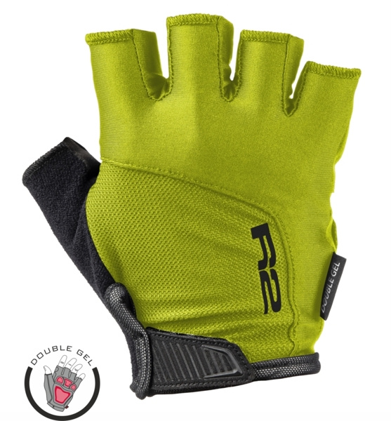 Cyklistické rukavice R2 Vittoria zelené Velikost: XL
