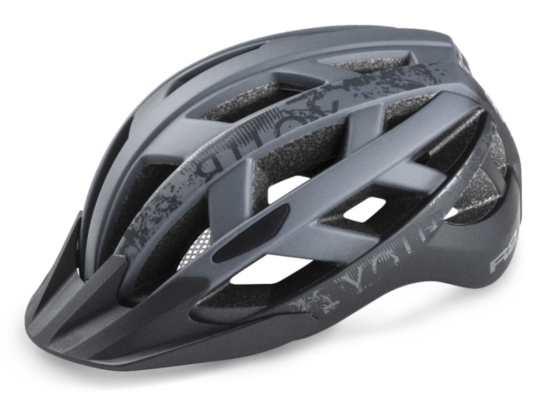Unisex cyklistická helma R2 Lumen šedá Velikost: M