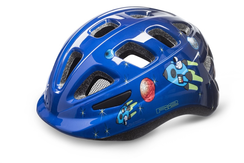 Dětská cyklistická helma R2 Bunny modrá Velikost: XS