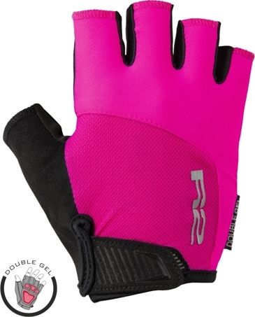 Cyklistické rukavice R2 Vittoria růžové Velikost: XS
