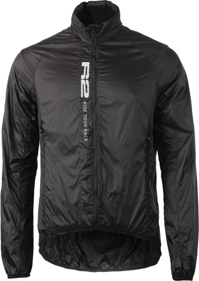 Unisex cyklistická bunda R2 Ease černá Velikost: M