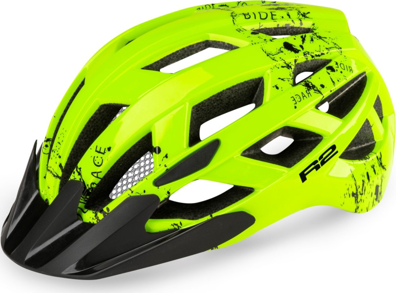 R2 Dětská cyklistická helma Lumen žlutá Velikost: S