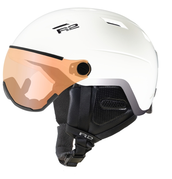 Unisex lyžařská helma R2 Panther bílá Velikost: S/M