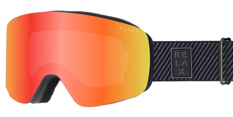 Unisex lyžařské brýle RELAX Vista šedé
