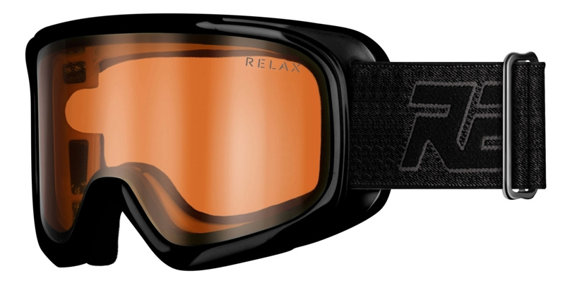 Dětské lyžařské brýle RELAX Bunny černé