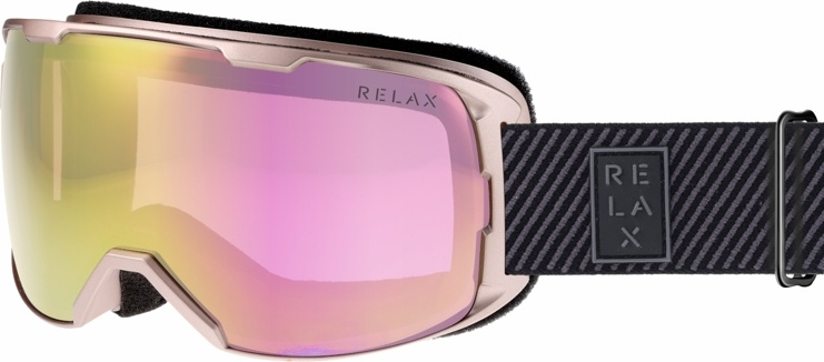 Lyžařské brýle RELAX Ace růžové