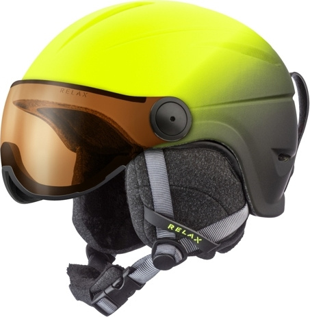 Dětská lyžařská helma RELAX Twister zelená Velikost: S
