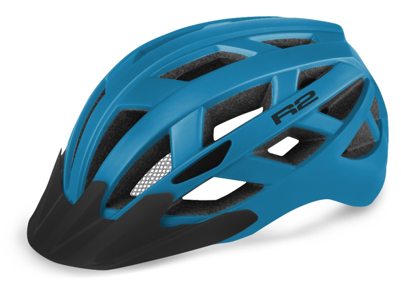 Unisex cyklistická helma R2 Lumen modrá Velikost: M