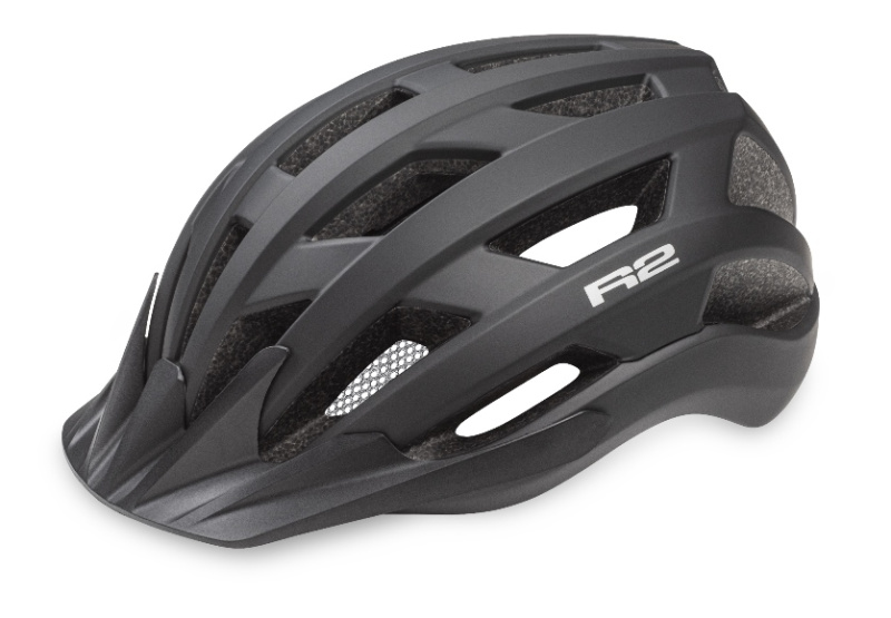 Unisex cyklistická helma R2 Explorer černá Velikost: M