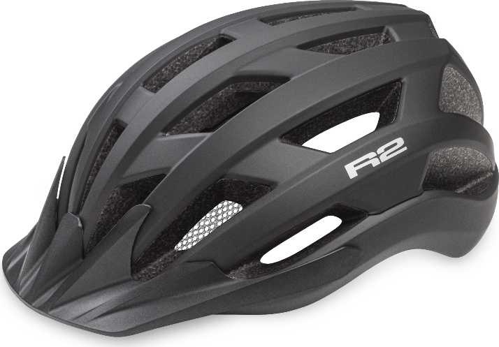 Unisex cyklistická helma R2 Explorer černá Velikost: M