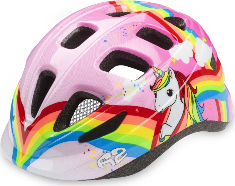 Dětská cyklistická helma R2 Bunny růžová Velikost: XS