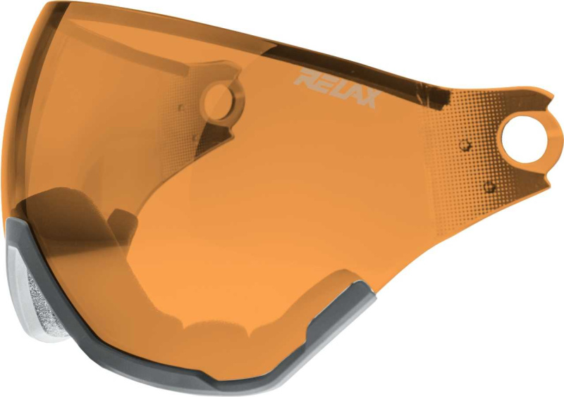 Náhradní štít k helmě RELAX RH24 oranžový