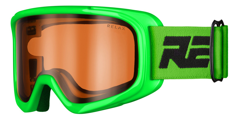 Dětské lyžařské brýle RELAX Bunny  zelená