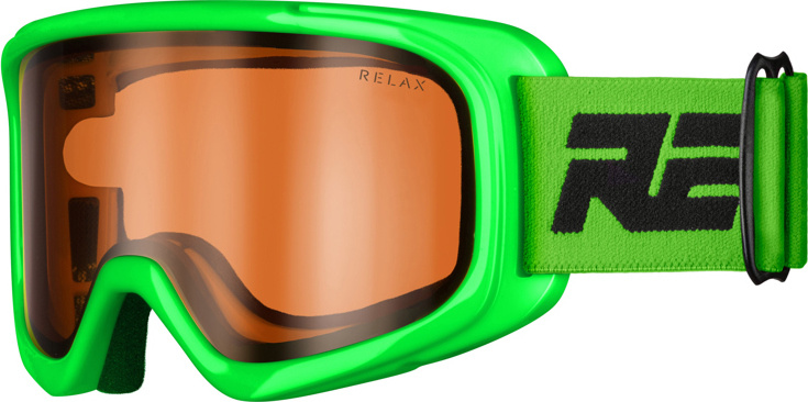 Dětské lyžařské brýle RELAX Bunny  zelená