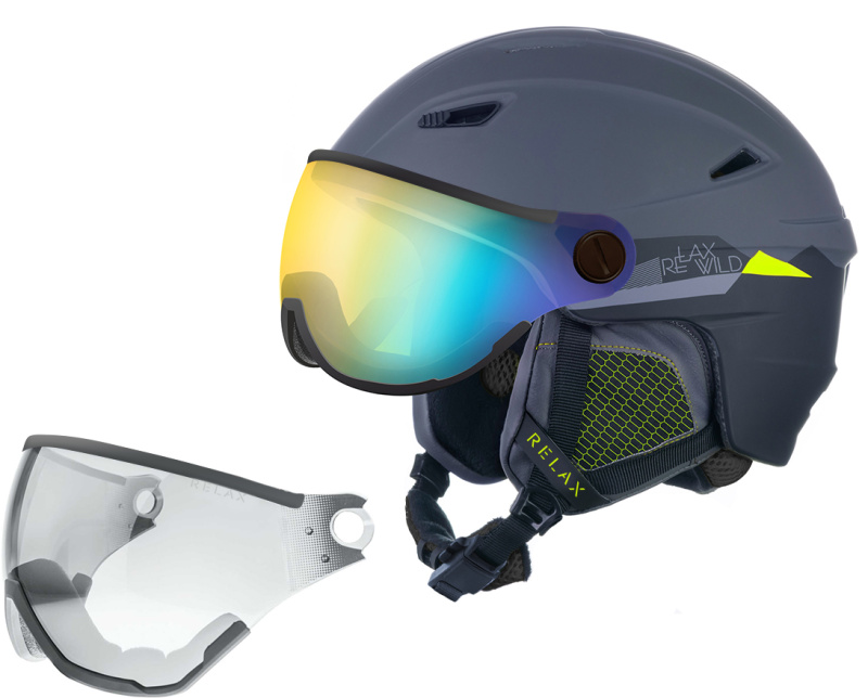 Unisex lyžařská helma RELAX Stealth Velikost: L