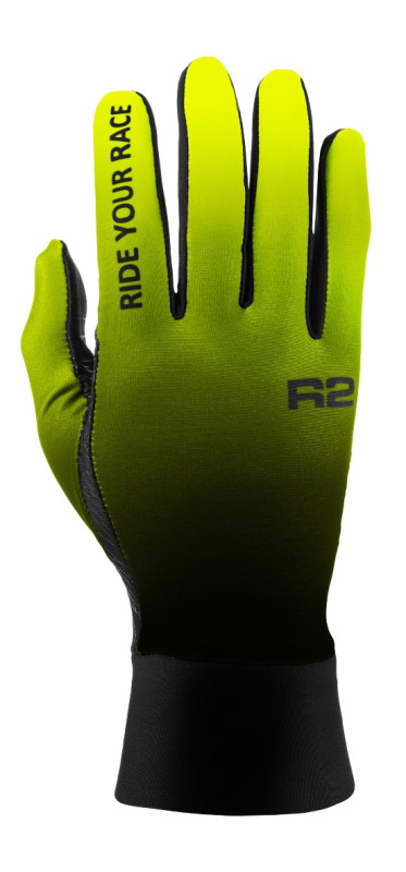 Unisex zateplené rukavice R2 Ligero zelené Velikost: L