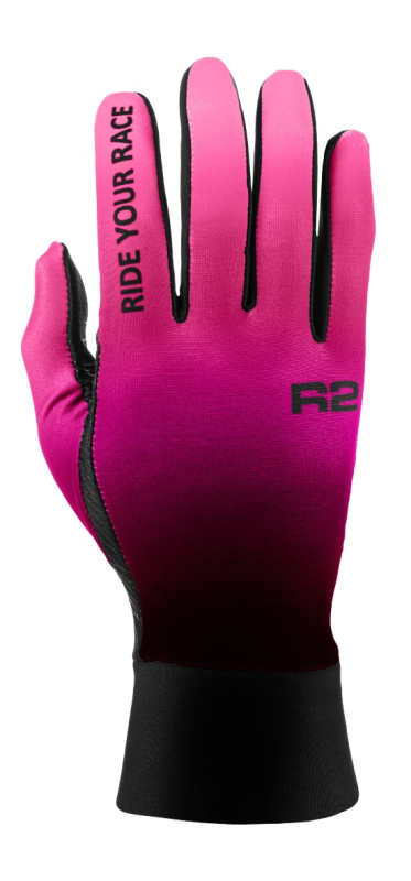 Unisex zateplené rukavice R2 Ligero růžové Velikost: M