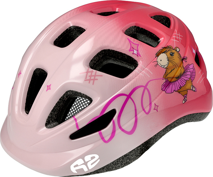 Dětská cyklistická helma R2 Bunny ATH28V Velikost: XS