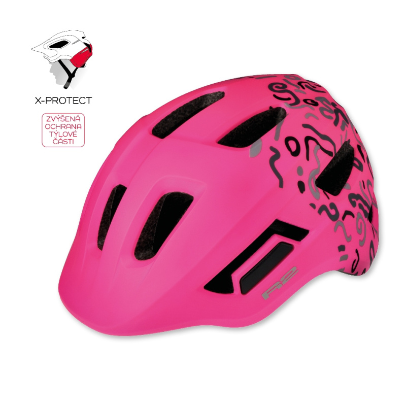 Cyklistická helma R2 Pulse ATH40F Velikost: XS