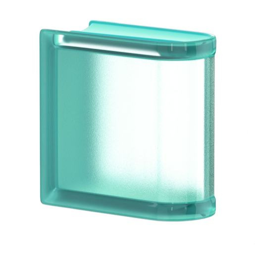 Glassblocks MiniGlass luxfera mátová 15x15x8 cm sklo MGSLEMIN