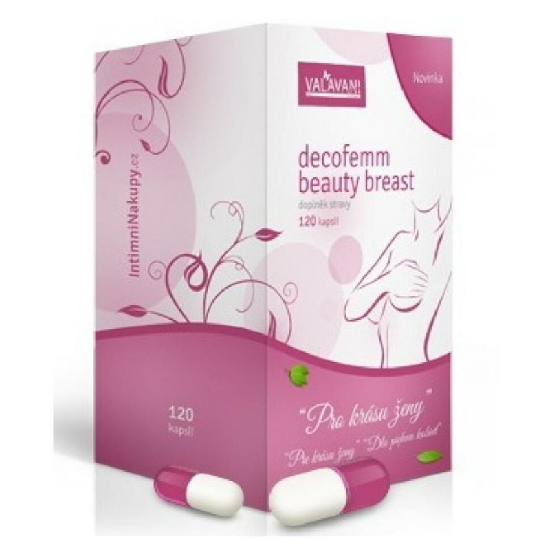 Kapsle pro ženy DecoFemm Beauty Breast 120 kapslí - Valavani