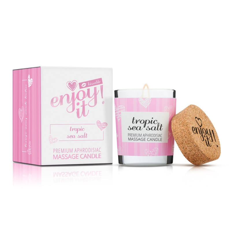 Masážní svíčka Enjoy it! Tropic sea salt - Magnetifico