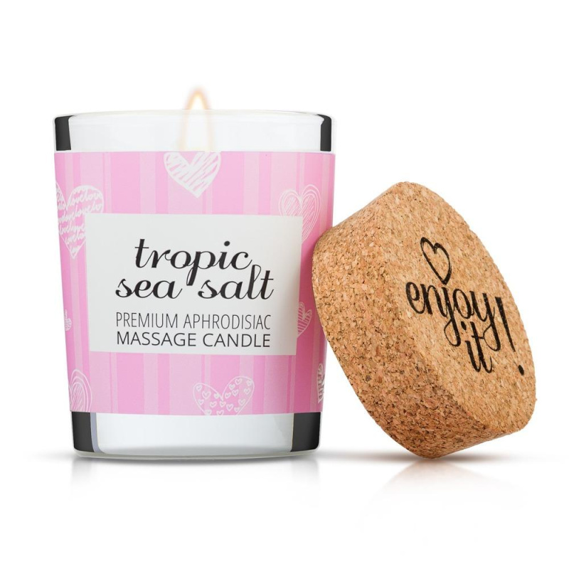 Masážní svíčka Enjoy it! Tropic sea salt - Magnetifico