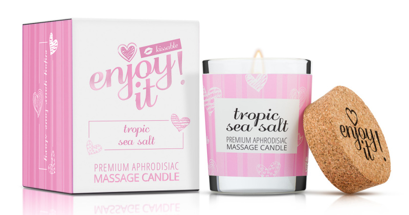 Masážní svíčka Enjoy it! Tropic sea salt - Magnetifico