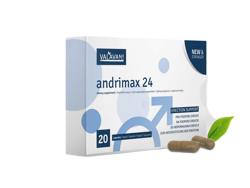 Kapsle pro muže Andrimax 24 (20 kapslí) - Valavani