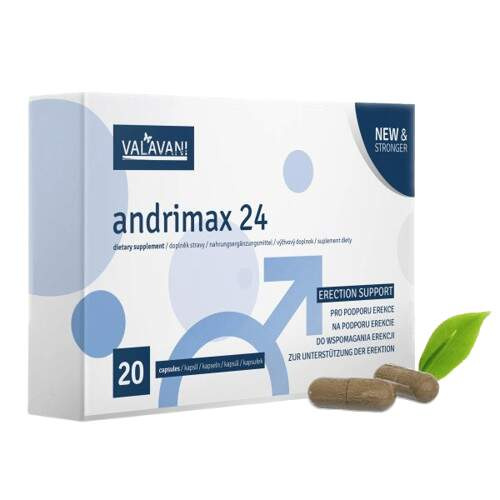 Kapsle pro muže Andrimax 24 (20 kapslí) - Valavani