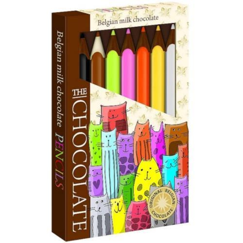 The Chocolate Čokoládové pastelky – motiv kočky