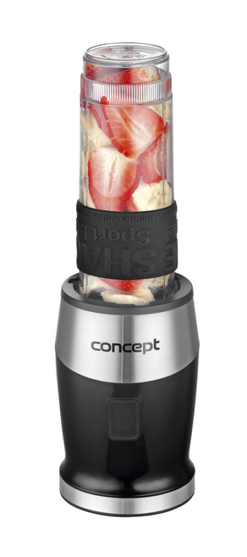 CONCEPT SM 3390 Fresh & Nutri smoothie mixér černý + chopper + mlýnek