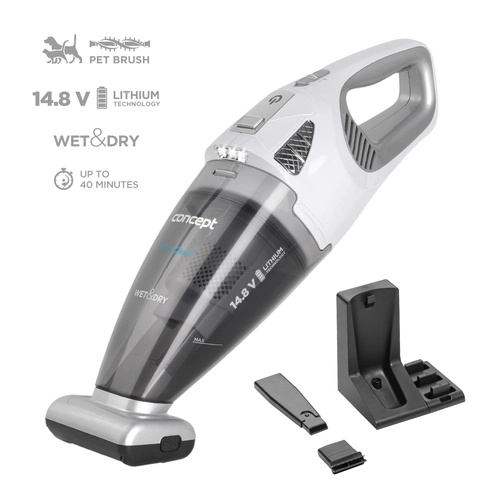 CONCEPT Ruční vysavač 14,8 V wet & dry perfect clean VP4370