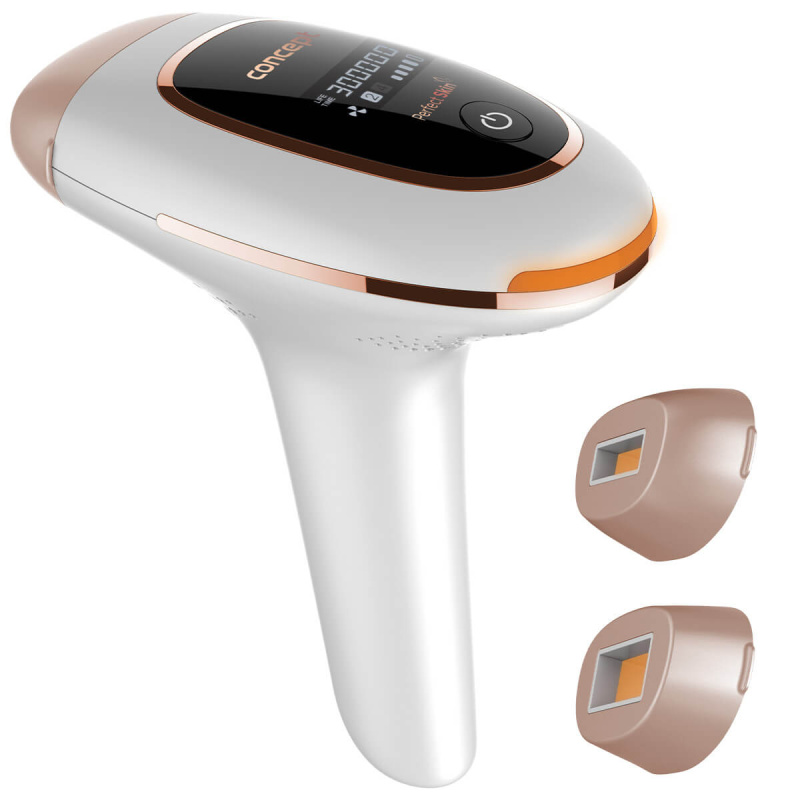 Concept IL3020 IPL Perfect Skin IPL epilátor na tělo, tvář, oblast bikin a podpaží White and rosegold 1 ks