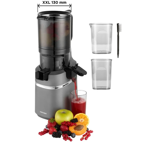 CONCEPT LO7120 Odšťavňovač šnekový tmavě šedý