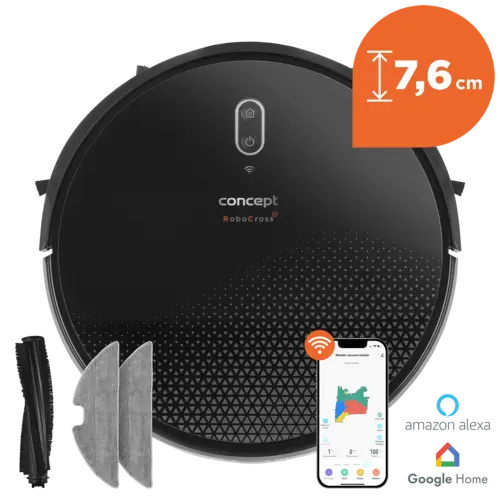 CONCEPT VR3300 Robotický vysavač s mopem 2v1 Laser
