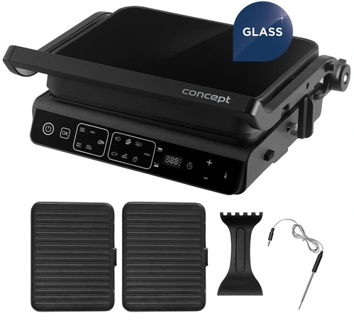 CONCEPT GE3600 Kontaktní gril s teplotní sondou