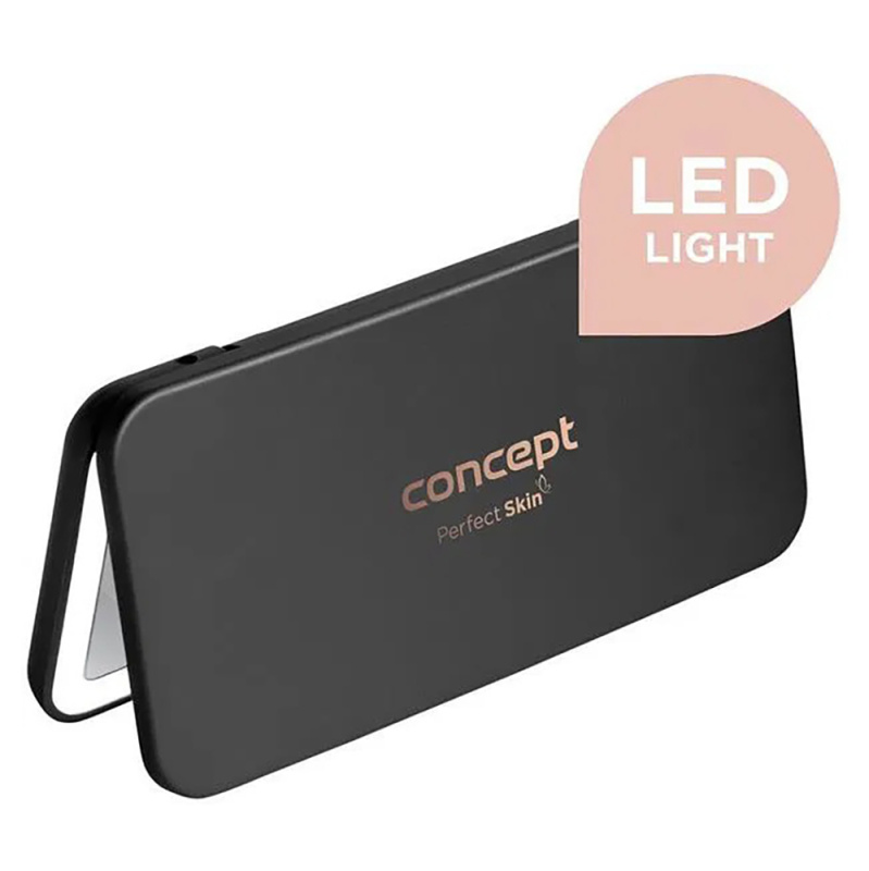 Concept KZ2020 kosmetické zrcátko s LED podsvícením Midnight 1 ks