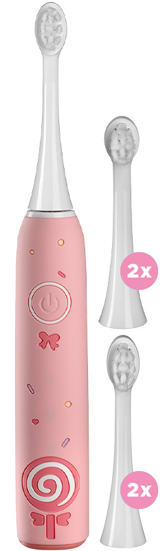 Concept Kido Smile ZK6010 elektrický zubní kartáček pro děti 5-9y Pink 1 ks