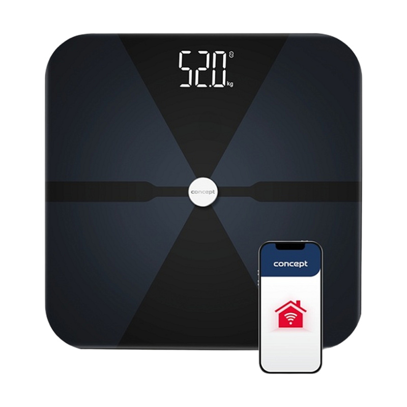 Concept Osobní váha diagnostická 180 kg PERFECT HEALTH VO5100