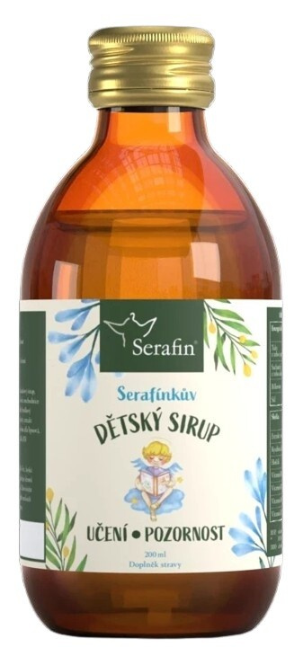 Serafin Serafínkův děts.sirup Učení a pozorn.200ml