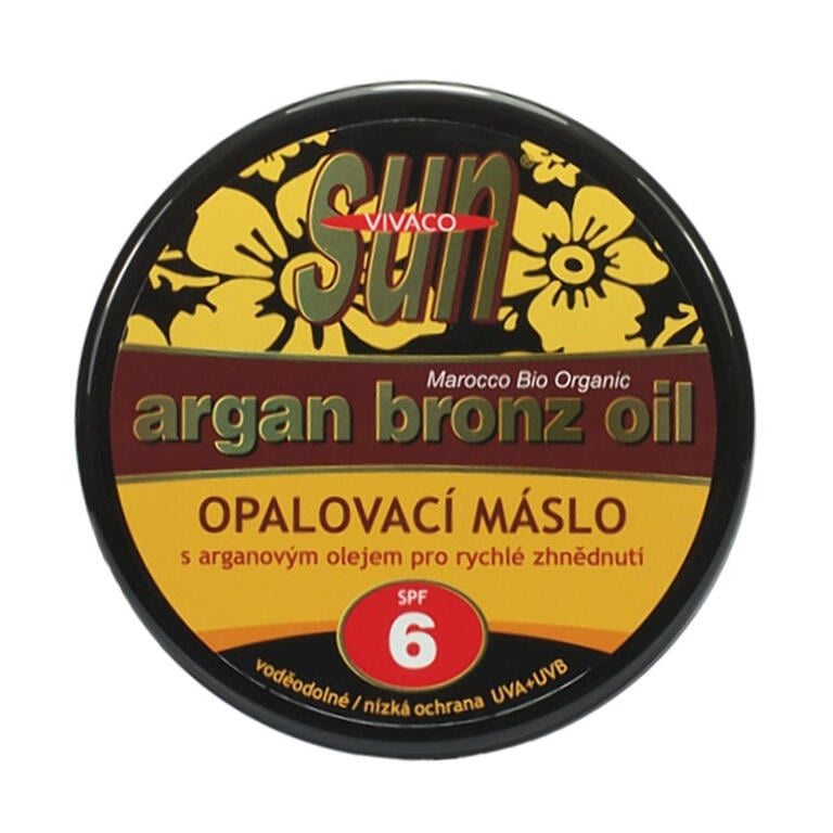 VIVACO Sun Opalovací máslo s arganovým olejem OF 6 200 ml