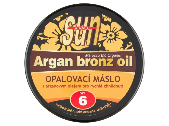 VIVACO Sun Opalovací máslo s arganovým olejem OF 6 200 ml